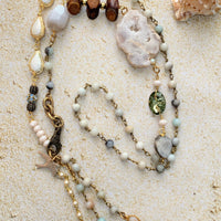Lenora Dame Beachcomber Found Treasures Necklace