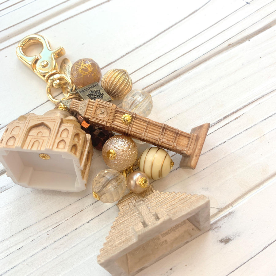 NEW DESIGN Lenora Dame World Traveler Bag Charm