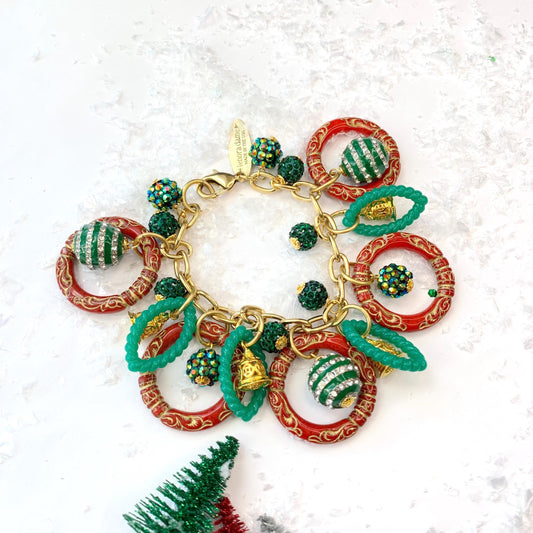 Sleigh Bells Charm Bracelet