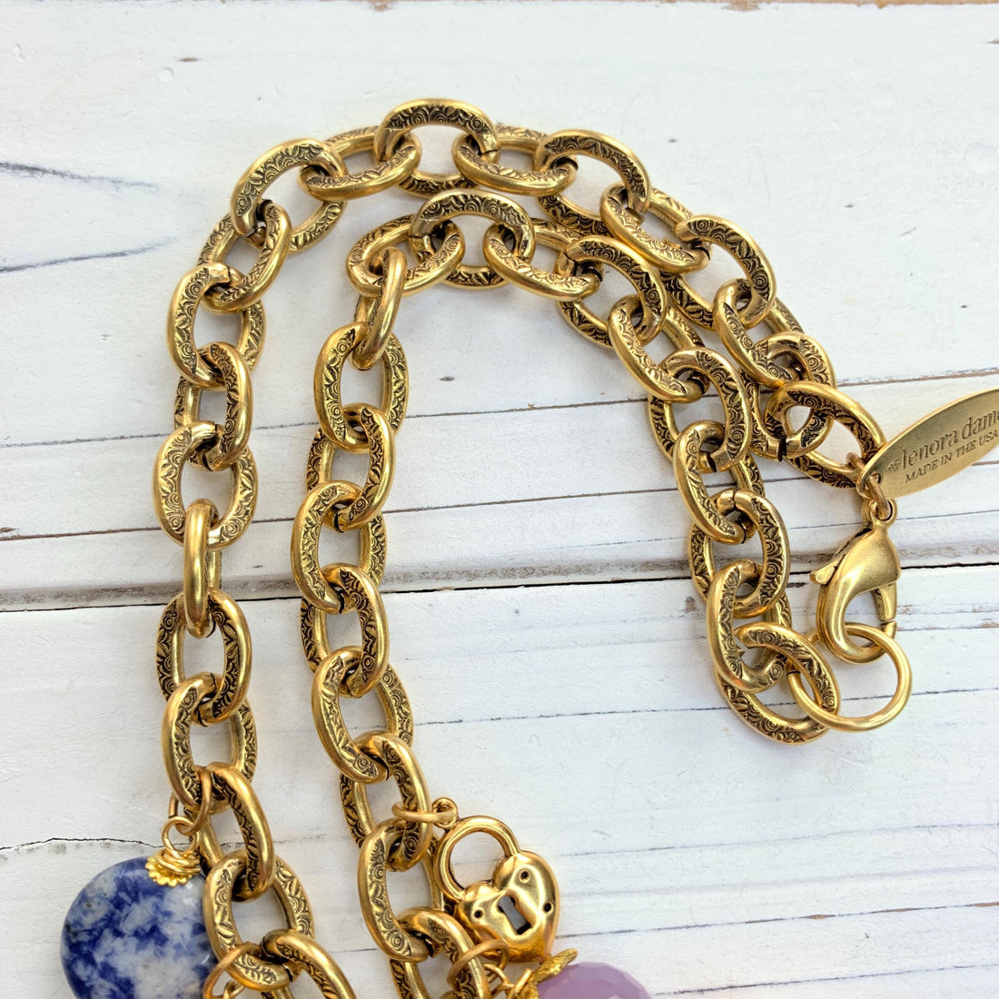 Lenora Dame Vintage Treasures Charm Necklace - One-of-a-Kind
