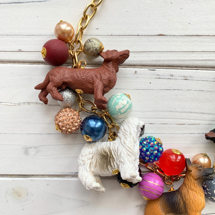 Must Love Dogs Charm Necklace