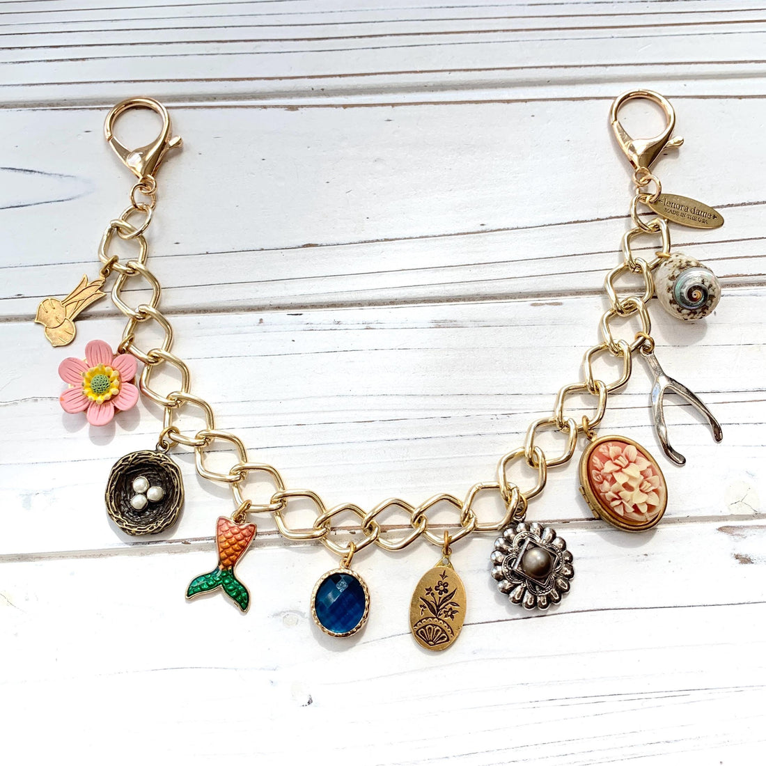 Lenora Dame Wishbone Bag Chain - One-of-a-Kind Purse Chain
