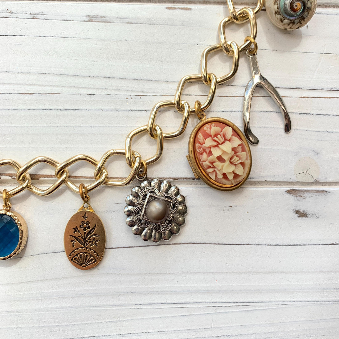 Lenora Dame Wishbone Bag Chain - One-of-a-Kind Purse Chain