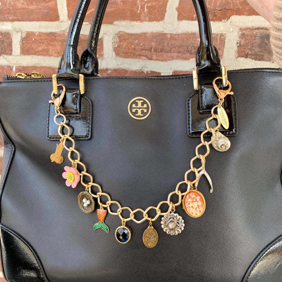 Lenora Dame Wishbone Bag Chain - One-of-a-Kind Purse Chain