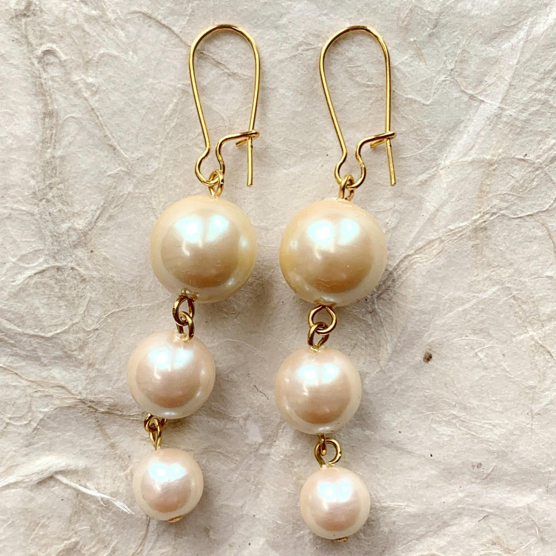 Pearl Bauble Earrings
