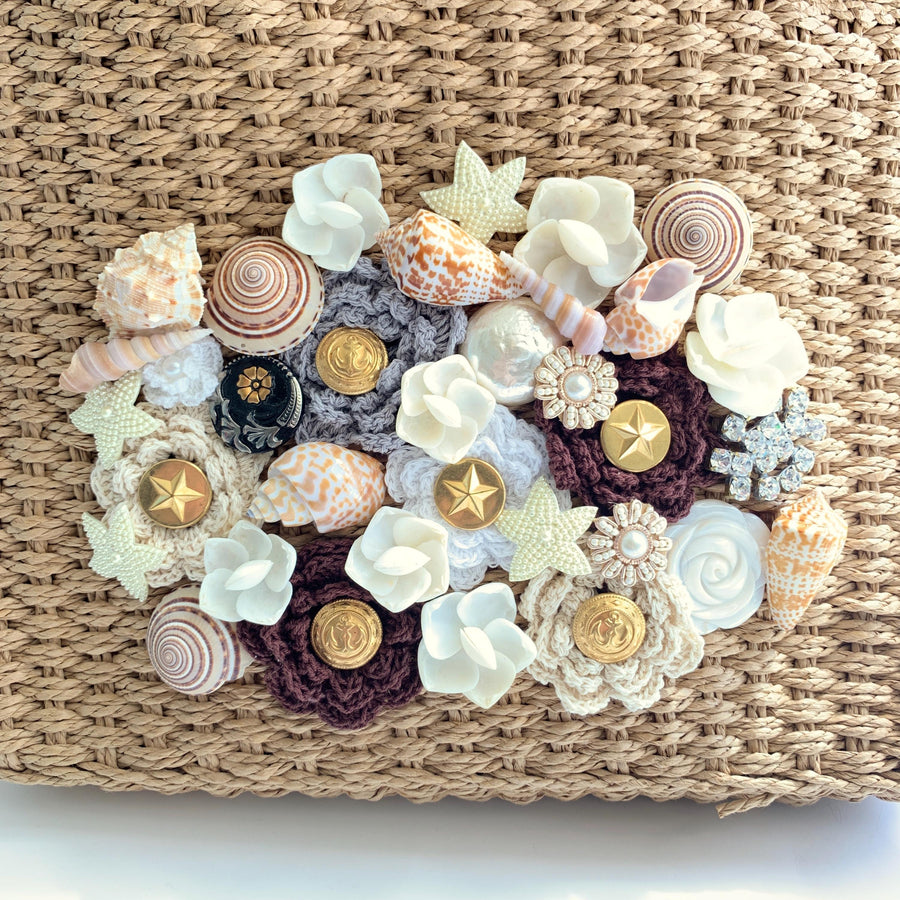 Anchor's Away Straw Bag for Summer - One-of-a-Kind
