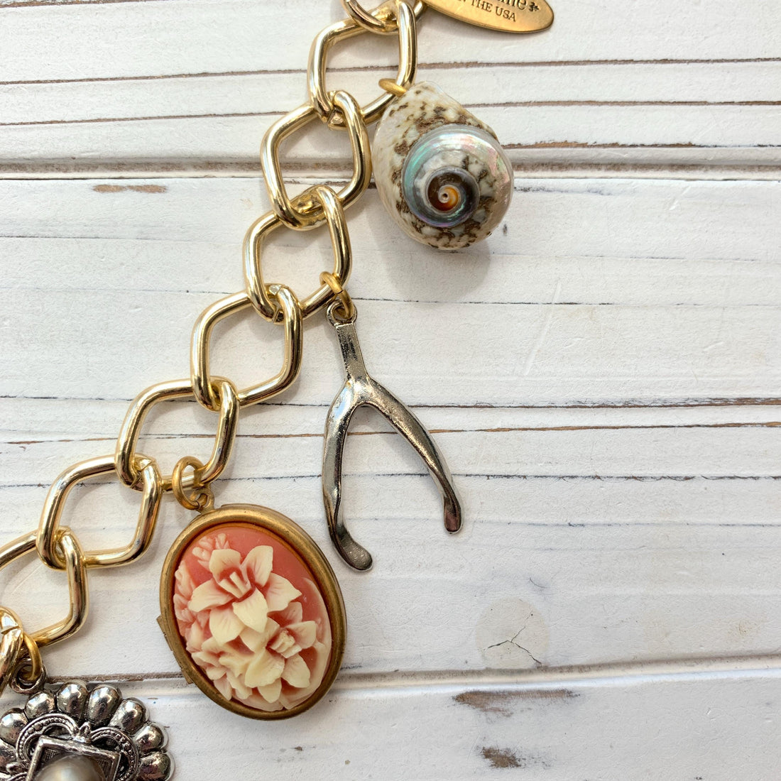 Lenora Dame Wishbone Bag Chain - One-of-a-Kind Purse Chain