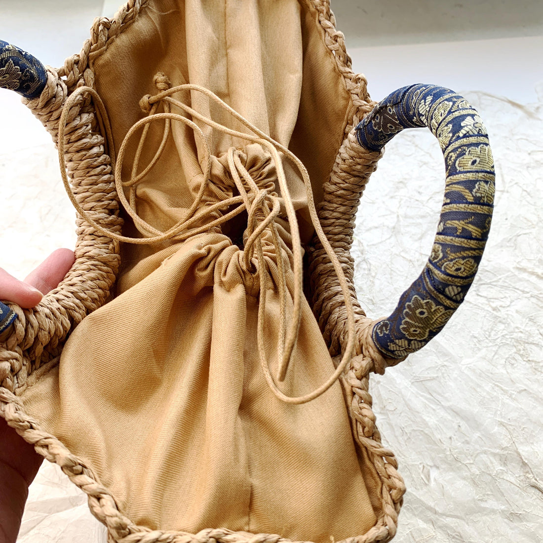 Lenora Dame Owl Woven Handbag - One-of-a-Kind