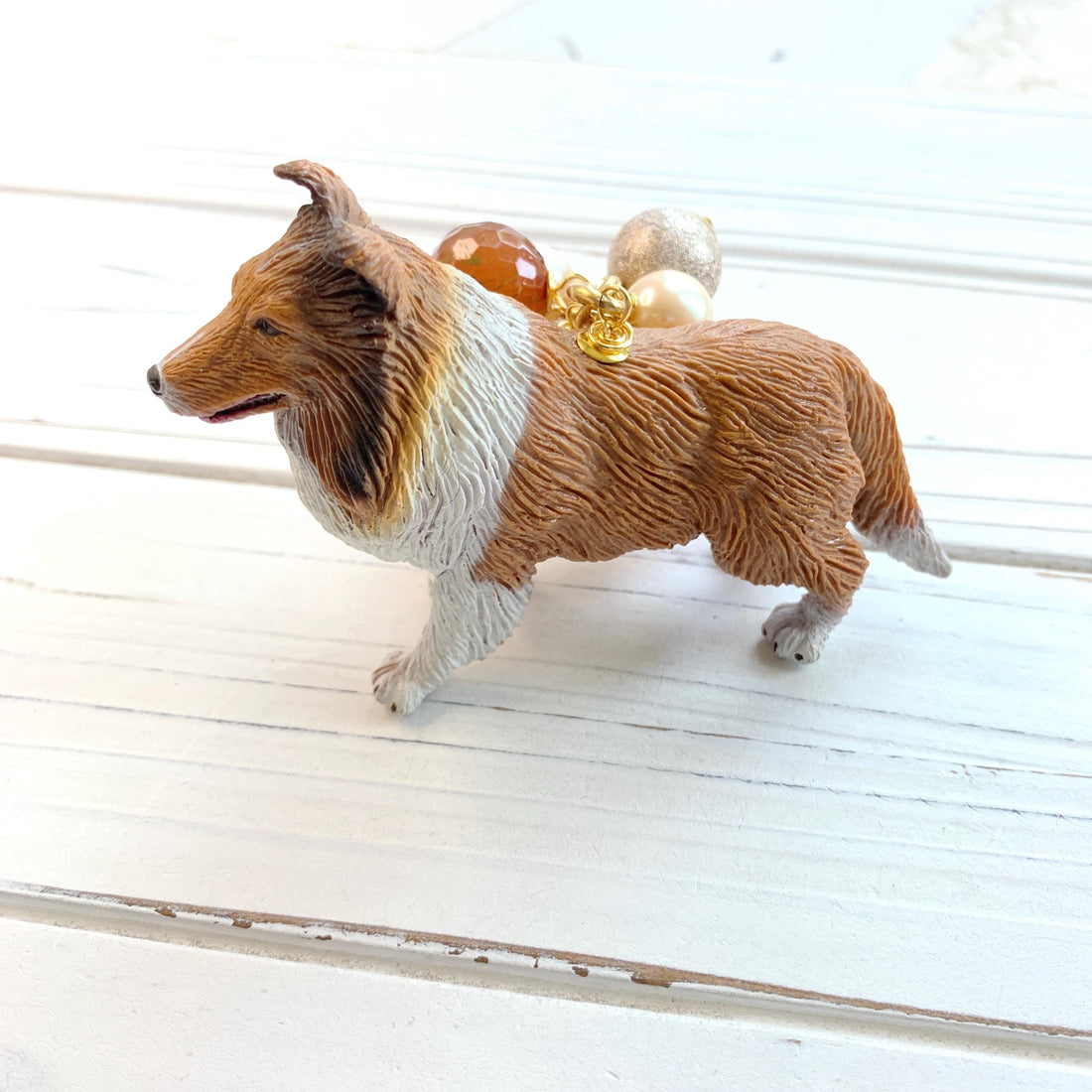 Lenora Dame Rough Collie Bag Charm