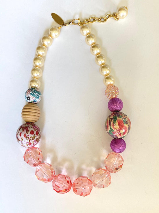 Cotton Candy Statement Necklace