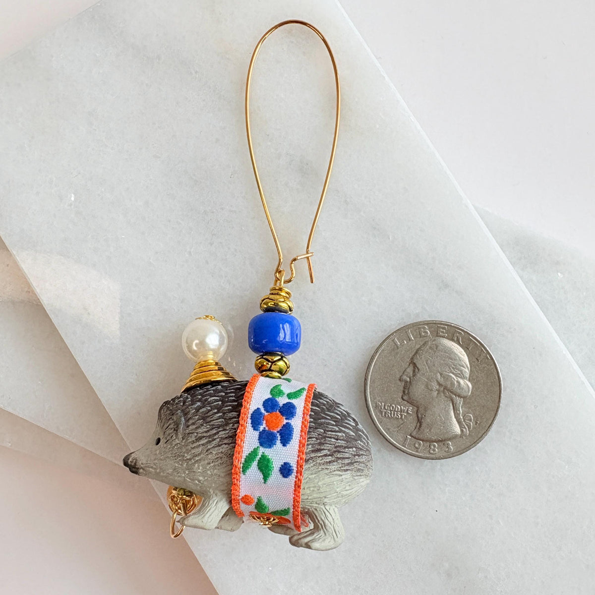 Hedgehog Earrings