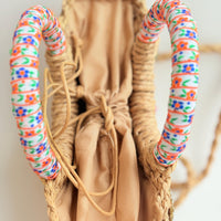 The Florence Woven Straw Handbag - One-of-a-Kind