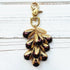 Classic Colorful Pearl Bead Cap Bag Charms - Choice of Colors
