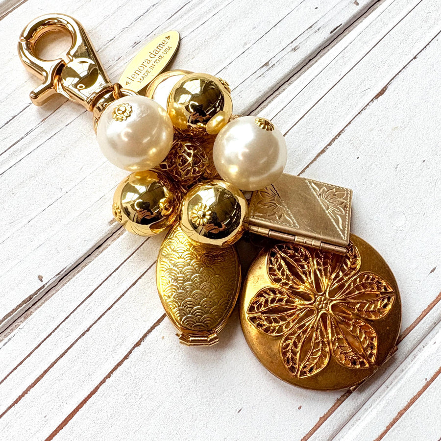 Lenora Dame Lots of Lockets Bag Charm