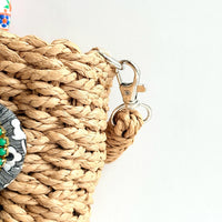 The Florence Woven Straw Handbag - One-of-a-Kind