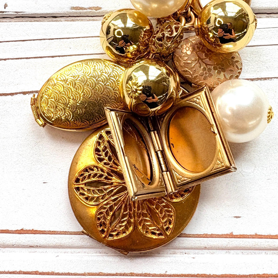 Lenora Dame Lots of Lockets Bag Charm