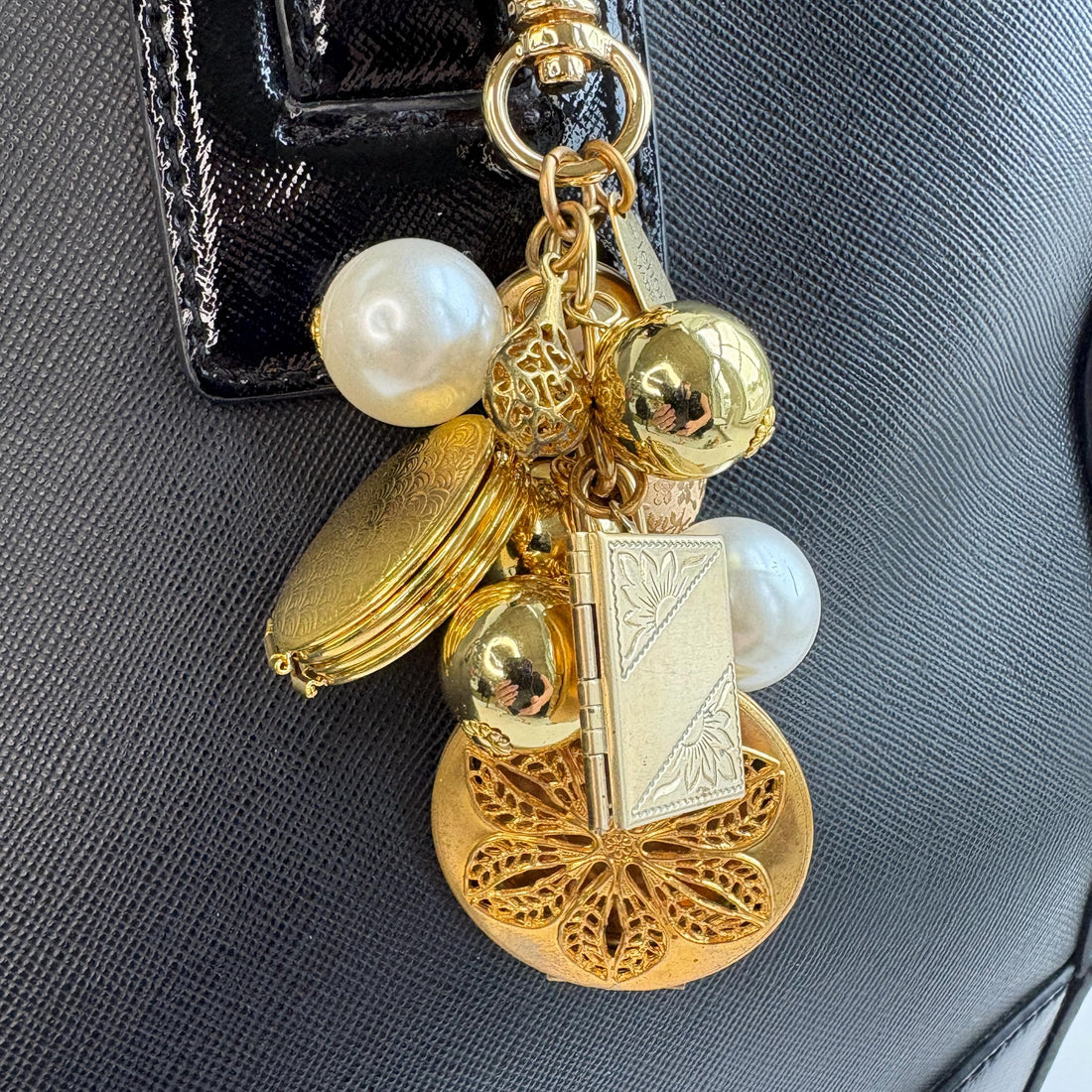 Lenora Dame Lots of Lockets Bag Charm