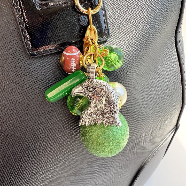 Lenora Dame Eagles Fan Bag Charm - Limited Edition