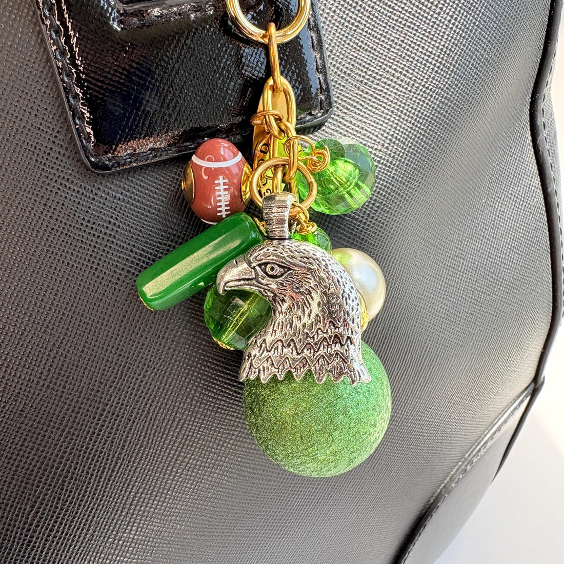 Lenora Dame Eagles Fan Bag Charm - Limited Edition