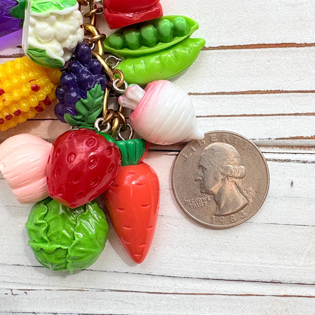 Fruit and Vegetable Bag Charm