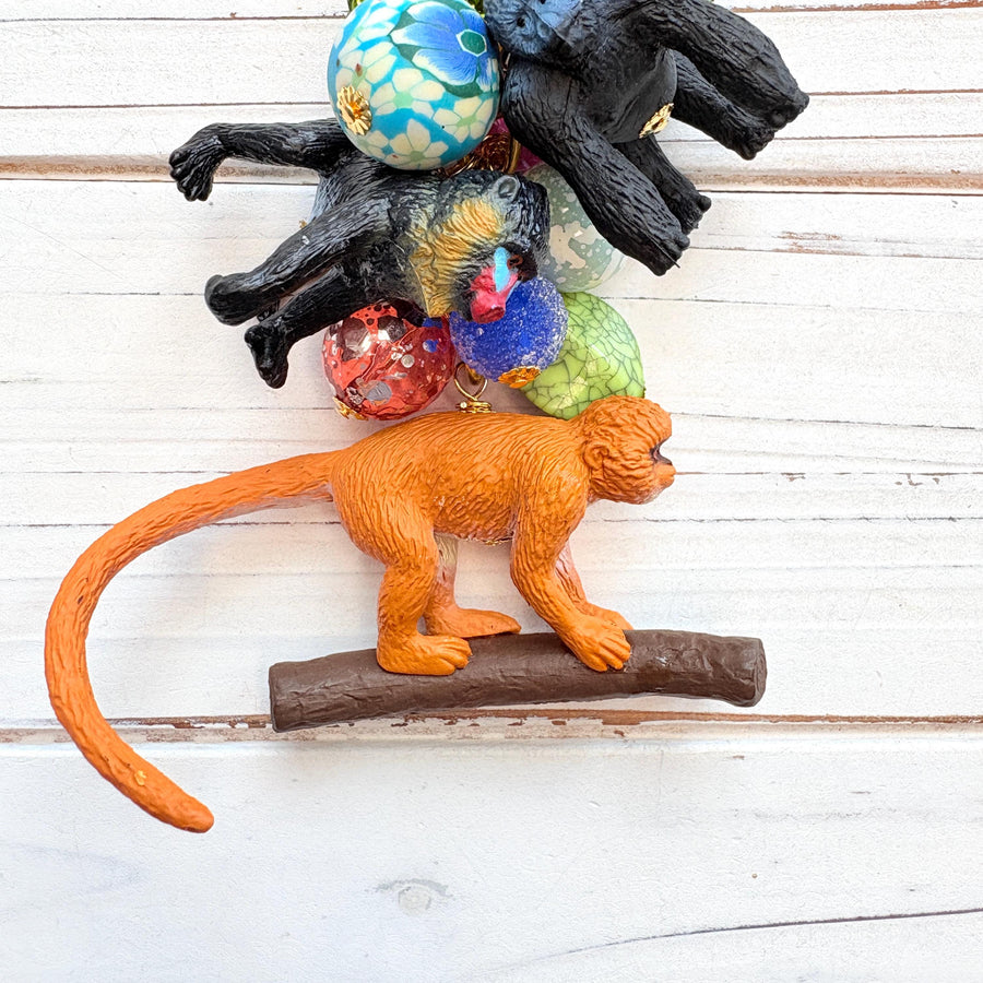 Monkey Business Bag Charm