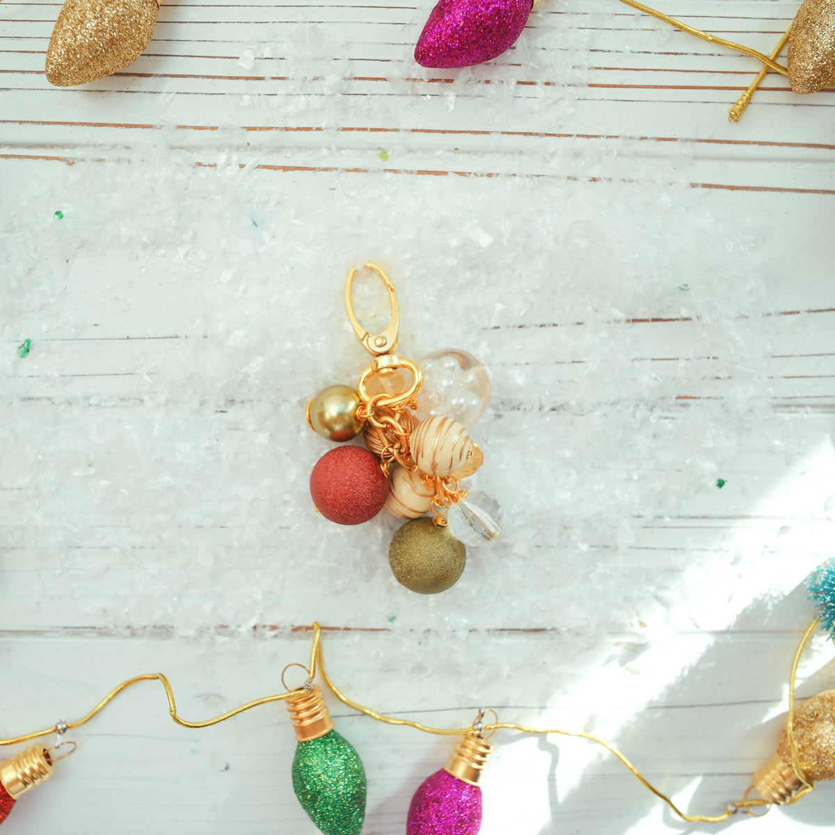 Lenora Dame Christmas Bauble Key Chain