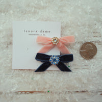 Lenora Dame One-of-a-Kind Velvet hair bow