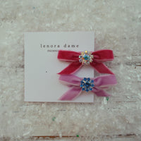 Lenora Dame One-of-a-Kind Velvet hair bow