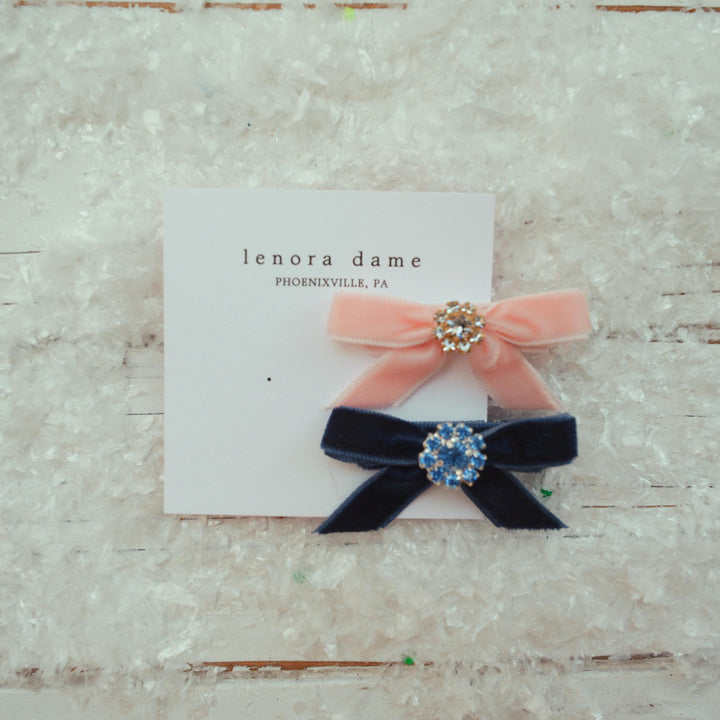 Lenora Dame One-of-a-Kind Velvet hair bow