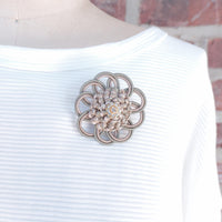 Lenora Dame One-of-a-Kind holiday brooch