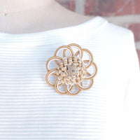 Lenora Dame One-of-a-Kind holiday brooch