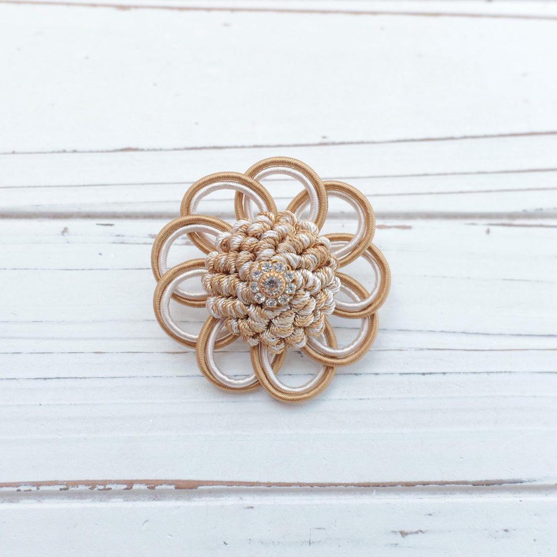 Lenora Dame One-of-a-Kind holiday brooch