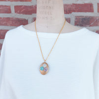 Lenora Dame One-of-a-Kind glitzy holiday Locket