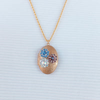 Lenora Dame One-of-a-Kind glitzy holiday Locket