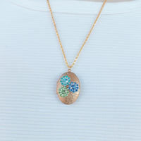 Lenora Dame One-of-a-Kind glitzy holiday Locket