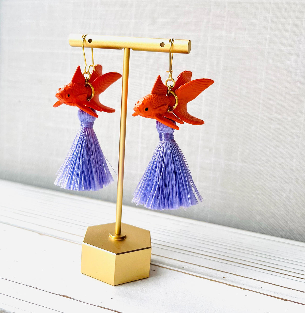 Lenora Dame Gilly the Goldfish Earrings