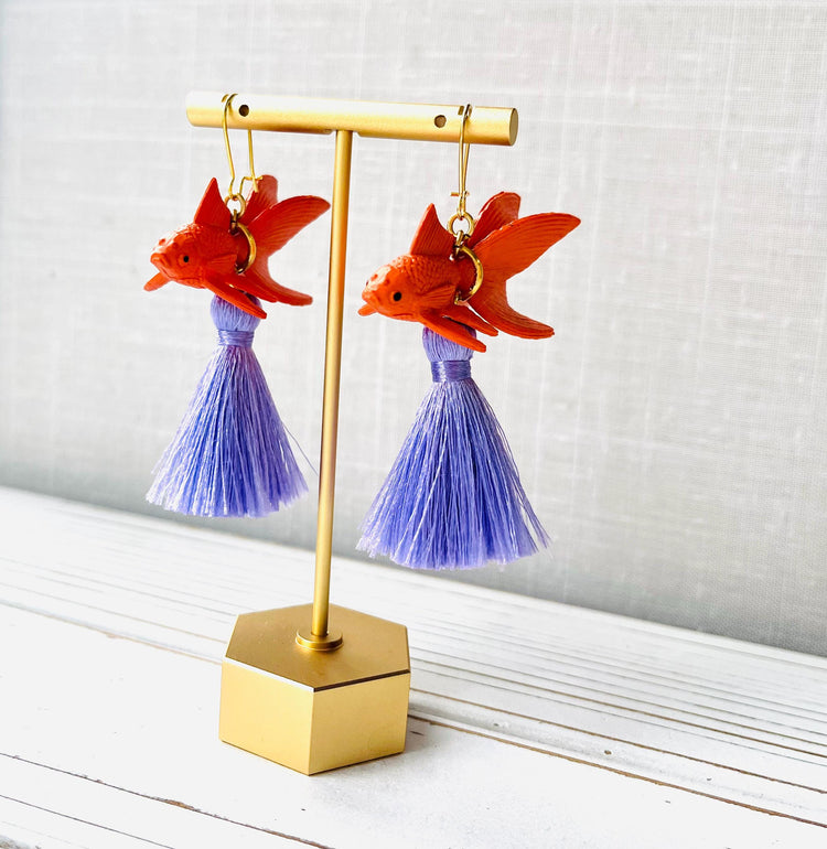 Lenora Dame Gilly the Goldfish Earrings