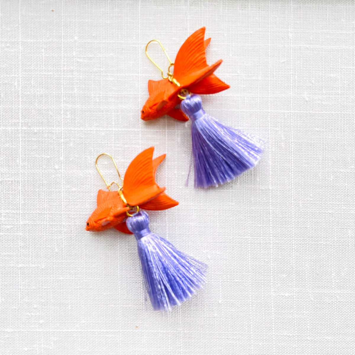 Lenora Dame Gilly the Goldfish Earrings