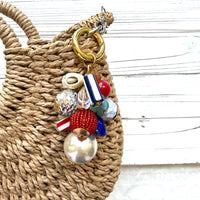 Lenora Dame 4th of July Bag Charm