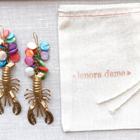 Lenora Dame Lobster Earrings