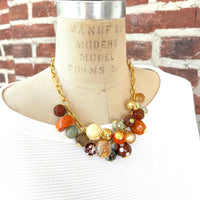 Lenora Dame Cornucopia Charm Necklace