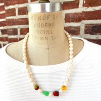 Lenora Dame Pearly Fruit Necklace