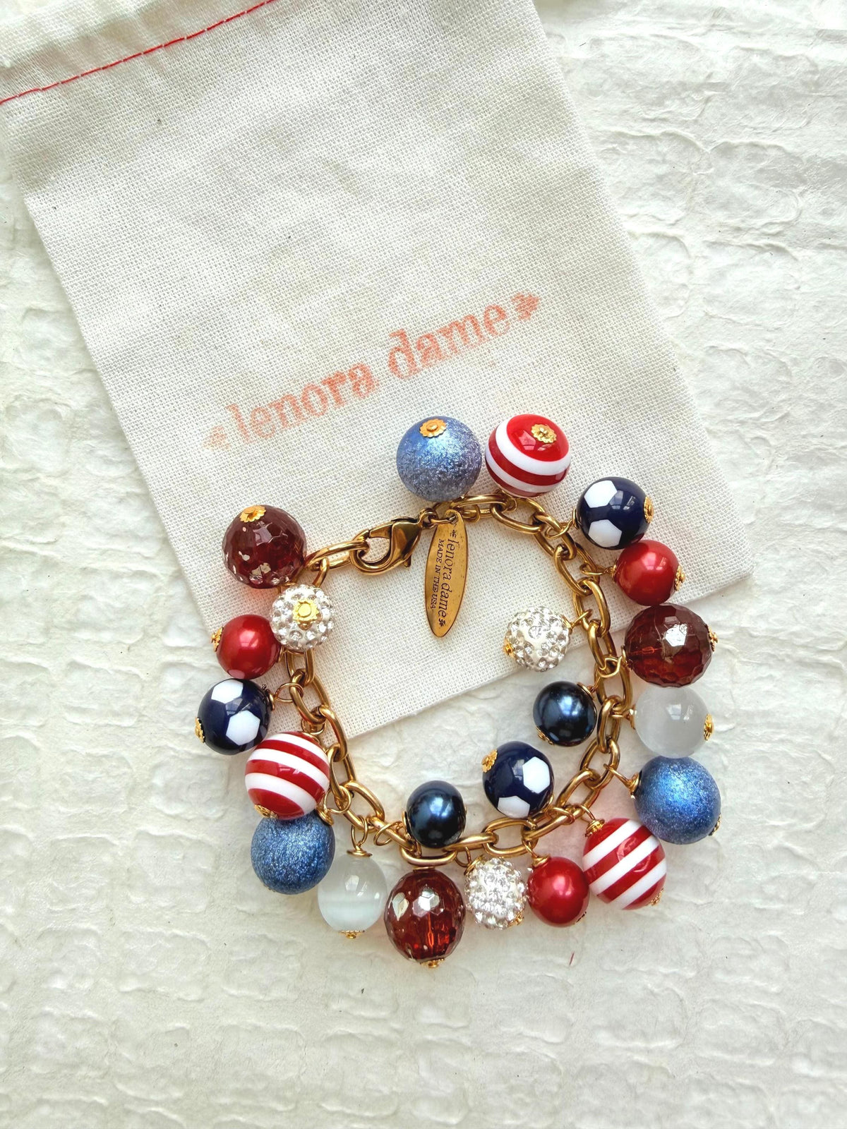 Lenora Dame Americus Charm Bracelet