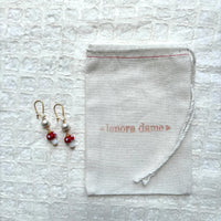 Lenora Dame Mini Mushroom Pearl Earrings