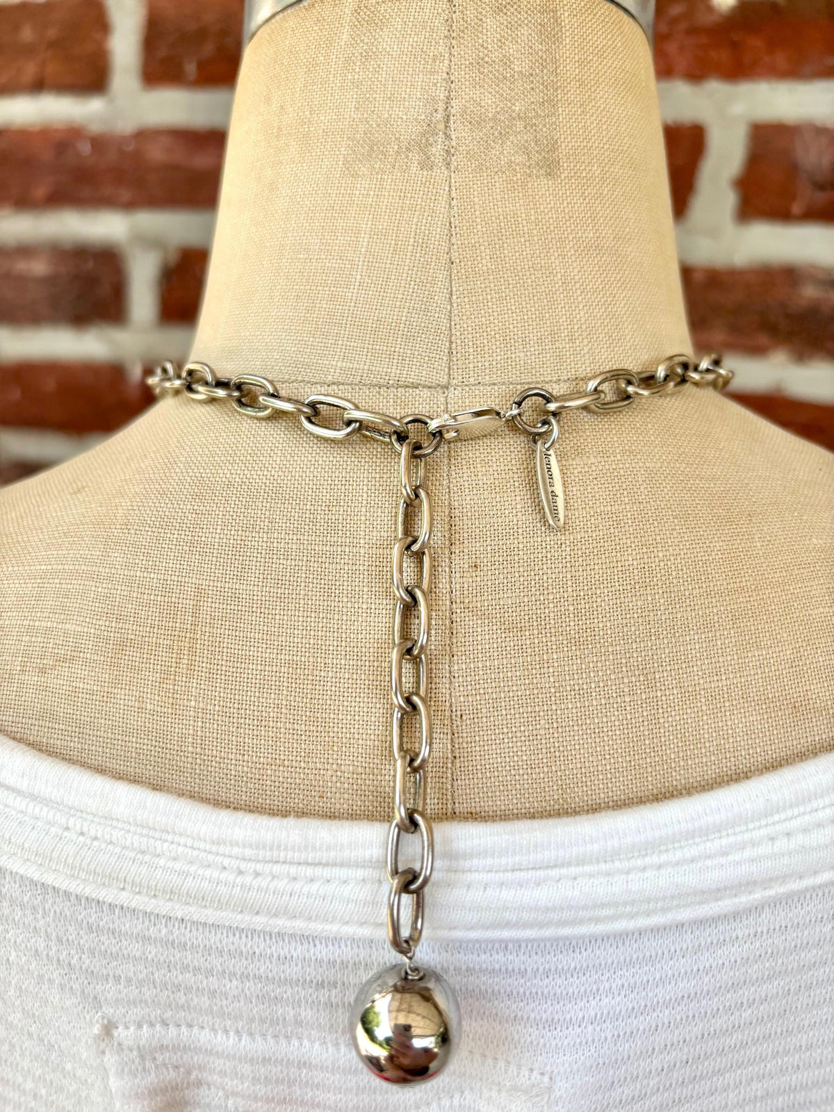 One-Of-A-Kind! Lenora Dame Key of Life Charm Necklace