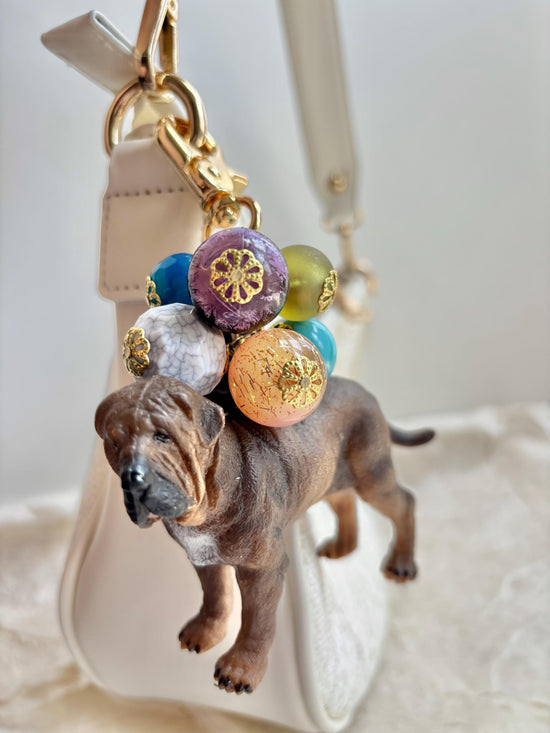 One-Of-A-Kind! Lenora Dame King Corso Bag Charm
