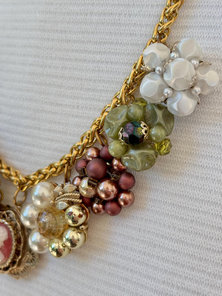 Lenora Dame Vintage Charm Necklace #5- One-of-a-Kind!
