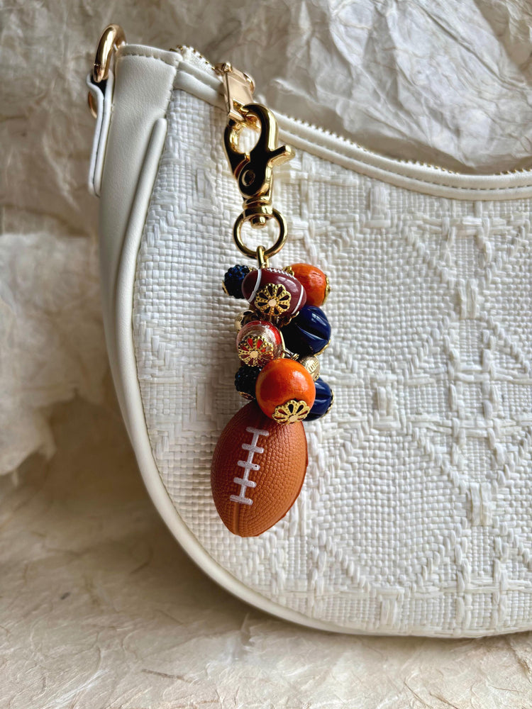 Lenora Dame Chicago Football Bag Charm