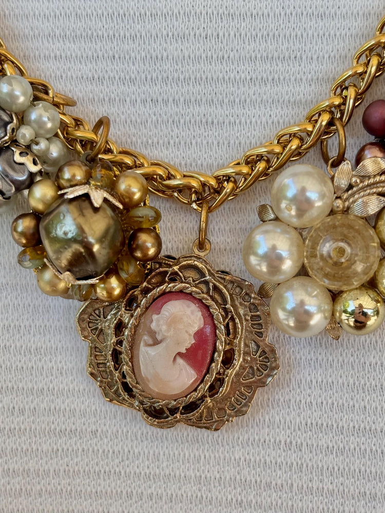 Lenora Dame Vintage Charm Necklace #5- One-of-a-Kind!