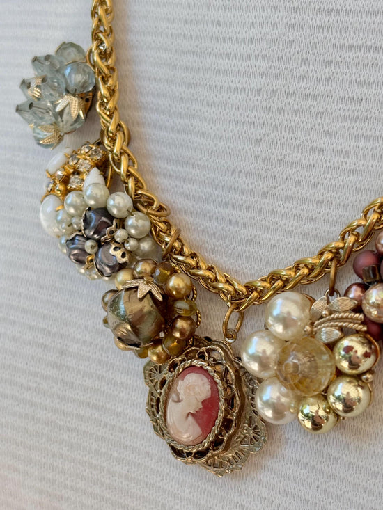 Lenora Dame Vintage Charm Necklace #5- One-of-a-Kind!